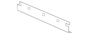 Acura TLX 15 Front Bumper Guard - Broken Fastener