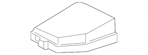 Upper cover of the fuse box under the hood right Toyota Rav4 19- 2.5