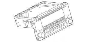 Mitsubishi Outlander 14-15 Radio Cassette Player