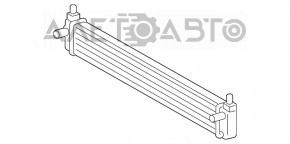 Toyota Prius V 12-17 inverter cooling radiator