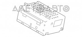 Radio tape recorder Ford Focus mk3 11-14 prerest