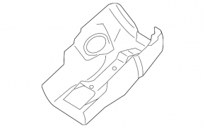 Mitsubishi Galant 04-06 steering column frame