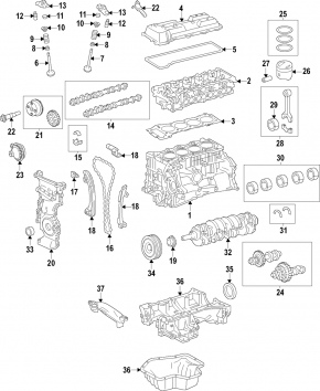 VVTi valve Toyota Prius 30 10-15 2ZR-FXE