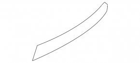 Right rear bumper reflector for Chevrolet Volt 11-15