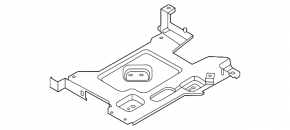 Lower inverter bracket for Hyundai Tucson 22-25