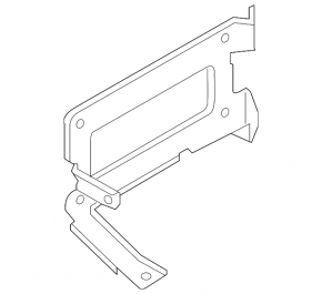 ECU bracket for engine computer Kia Sorento 14-15 3.3