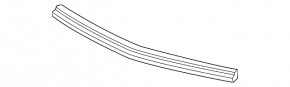 Front hood seal Chevrolet Trax 17-22 on the hood