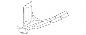 Rear bumper mount right Mini Cooper Clubman R55 07-14