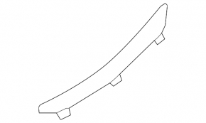 Rear left door sill insert for BMW X7 G07 19-26 chrome with backlight for 7 seats, M-Sport
