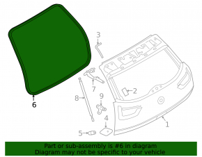BMW i3 14-20 Trunk Seal