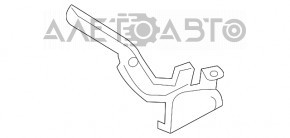 Hood hinge left Toyota Highlander 20-