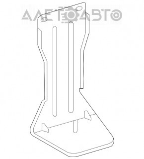 Bracket telephone Antenna Booster Amplifier rear left Audi Q5 80A 18-24