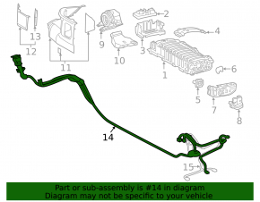 Lexus UX250h 19-24 AWD Battery-Inverter Power Cable