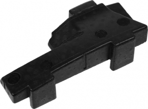 Rear Bumper Absorber Right Nissan Leaf 13-17 Black