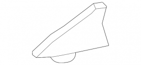 Antenna fin Kia Forte 19-22 without satellite radio