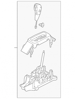 Gearbox shifter Ford Flex 09-12 prerest