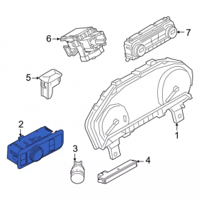 Light control Ford Bronco Sport 21-25 under fog lights