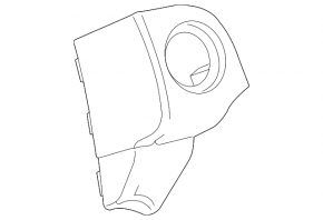 Start-stop button cover Buick Encore 17-19
