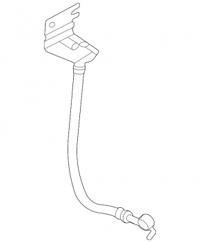 Rear right brake hose Hyundai Santa Fe 24-26
