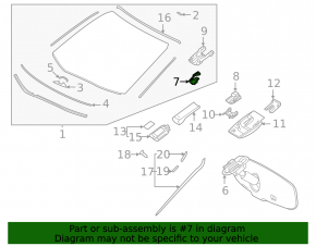 Toyota Sienna 21-25 Lane Keeping Camera Heating