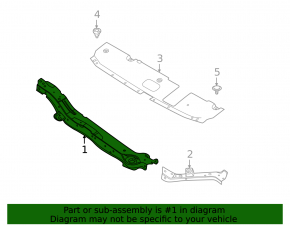 TV bar upper Nissan Sentra 20-
