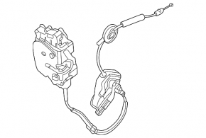 Front left door lock Ford Mustang Mach-E 21-23 for E-Latch