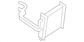 Nissan Murano z51 09-14 heater core