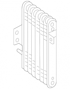 Mitsubishi Outlander Sport ASX 10- Automatic Transmission Cooling Radiator