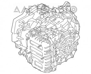 Automatic transmission assembly Hyundai Sonata 15-19 hybrid