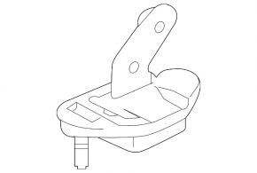 Left lower engine mount for Acura TLX 15-2.4