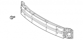 Front bumper reinforcement upper Toyota Venza 21-