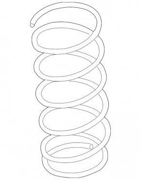 Front right spring Nissan Murano 25-26 AWD