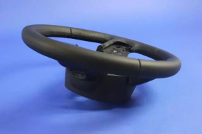 Chrysler 200 15-17 black leather steering wheel