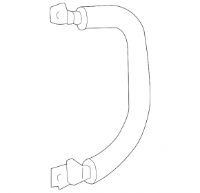 Right center pillar handle for Lexus GX470 03-09