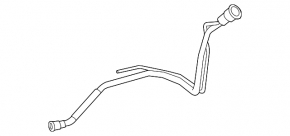 Fuel filler neck Lexus RX450 14-15