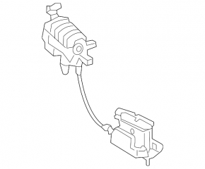Kia Sorento 14-15 Restored Electric Trunk Door Lock