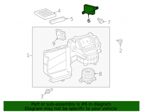 AMPLIFIER ASSY, AIR CONDITIONER Toyota Sequoia 08-16