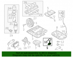 Porsche Panamera 10-16 Oil Level Sensor