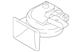 Signal low Hyundai Ioniq 20-22 with bracket