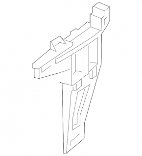BSM Blind Spot Sensor Bracket Right Mercedes CLA 14-19