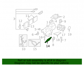 Heater radiator heater Mercedes W221 S 06-13