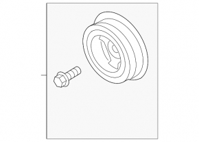 Crankshaft pulley Ford Focus mk3 11-18 2.0 under 5 stream