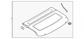 Mazda CX-30 20 Luggage Rack - Black
