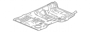 Trunk tray Honda CRV 17-22
