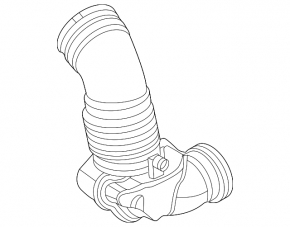 Air duct for the BMW 5 G60 24-25 B58 turbine
