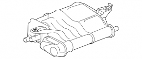 Carbon Canister Absorber Naked Honda Accord 18-22 2.0 Hybrid