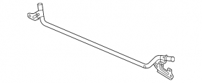 Honda CRV 20-22 hybrid inverter cooling tube, metal