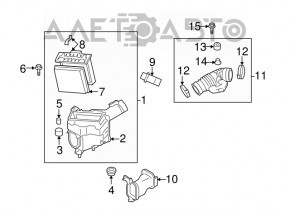 Air Flow Meter Nissan Rogue 07-12