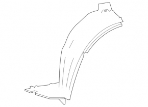 Front right fender liner for Mercedes R-class W251 06-13
