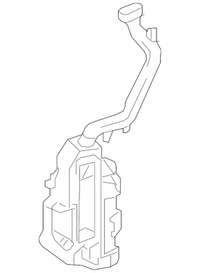 Infiniti QX30 17-19 Windshield Washer Reservoir with Cap